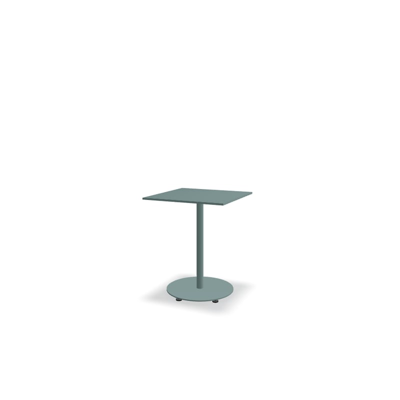 Table de café carrée 60x60 BOLT - vert