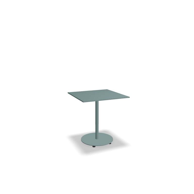 Table de café carrée 70x70 BOLT - vert