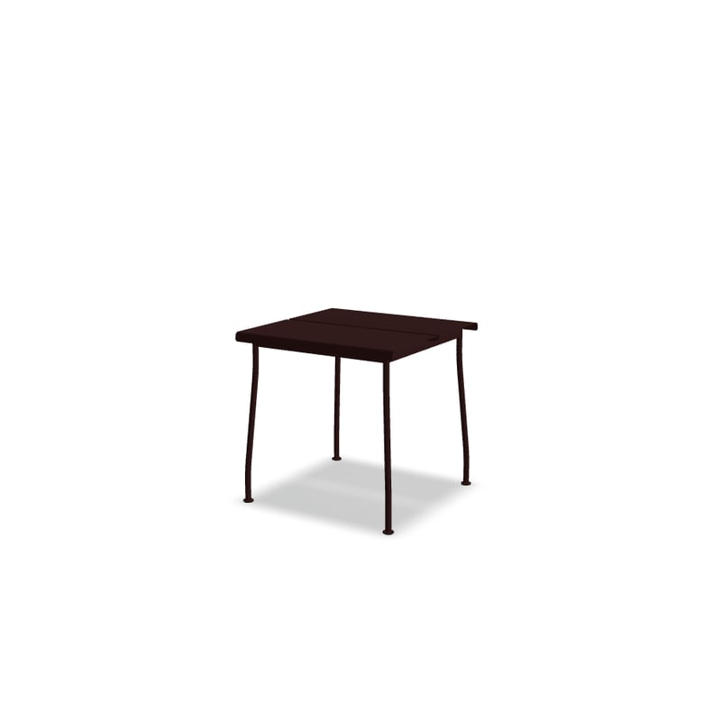 Table de café en métal FLANER - bordeaux