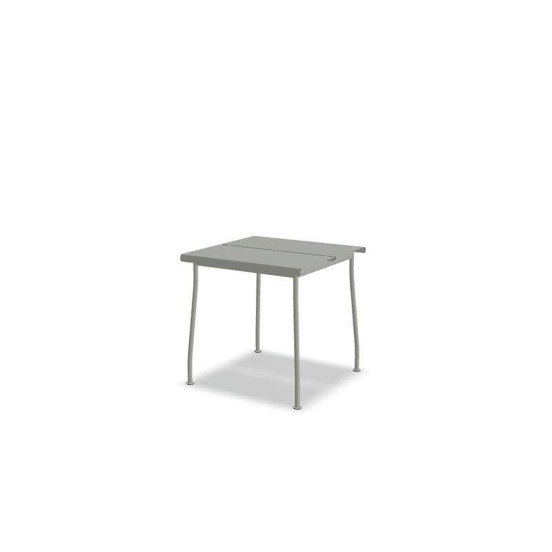 Table de café en métal FLANER - gris clair