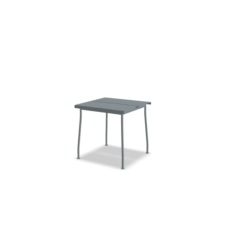 Table de café en métal FLANER - gris foncé