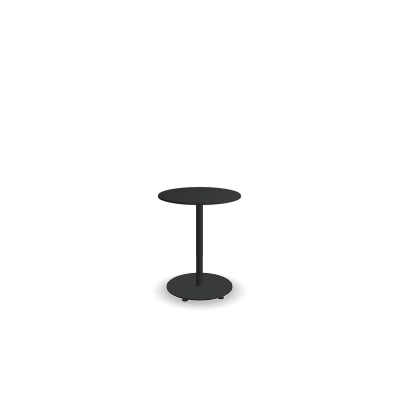 Table de café ronde 60x60 BOLT - anthracite
