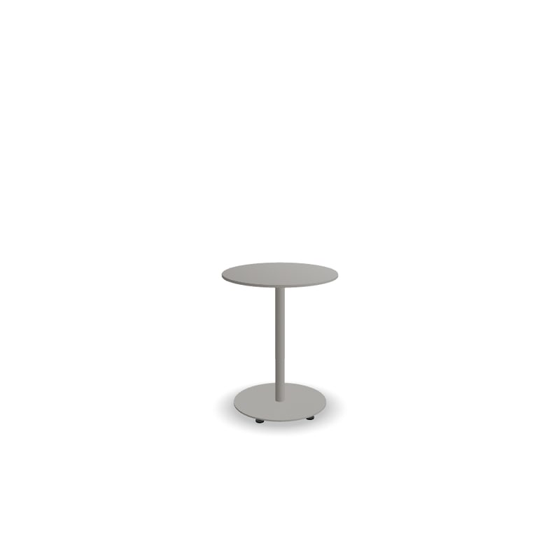 Table de café ronde 60x60 BOLT - beige