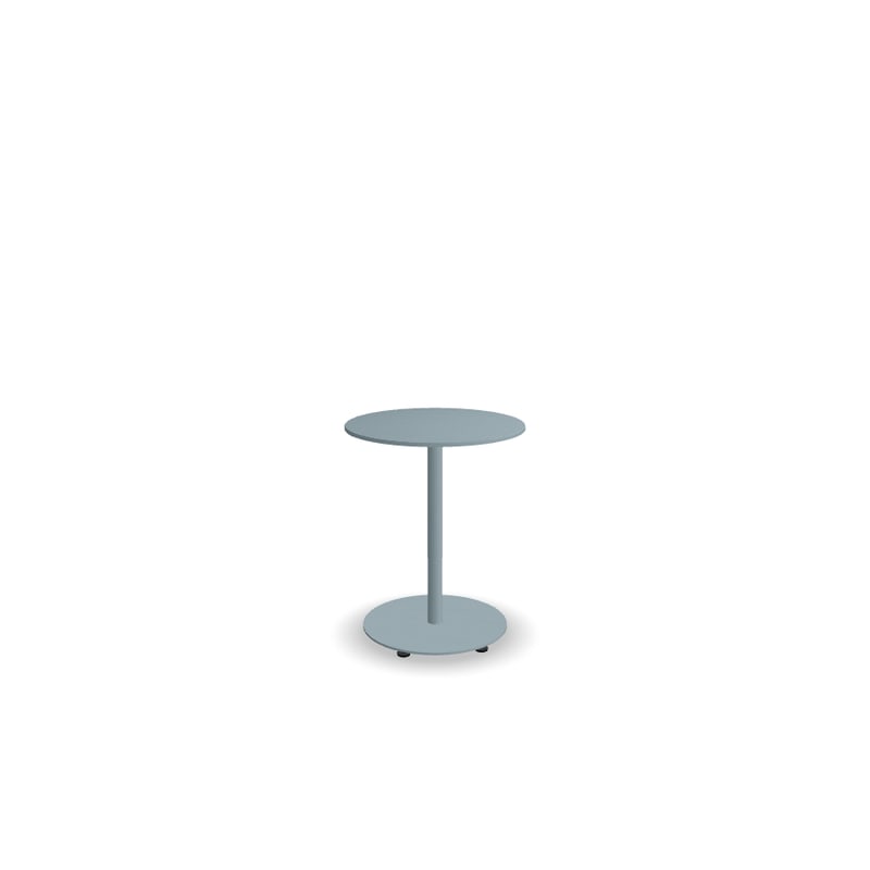 Table de café ronde 60x60 BOLT - bleu