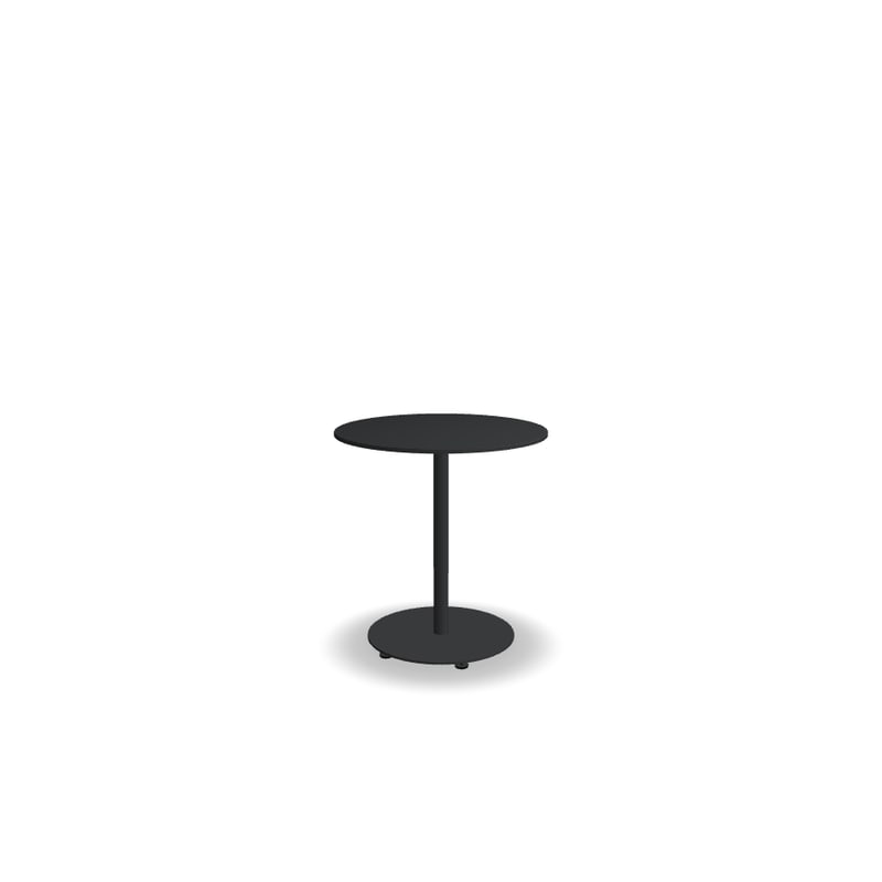Table de café ronde 70x70 BOLT - anthracite