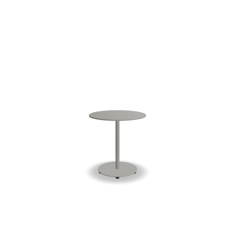 Table de café ronde 70x70 BOLT - beige