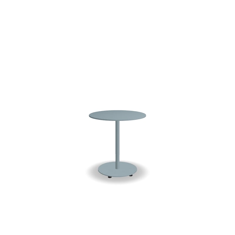 Table de café ronde 70x70 BOLT - bleu