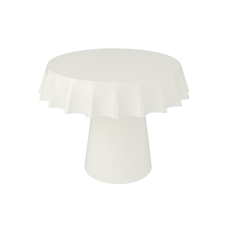 Table design FIZZZ - blanc