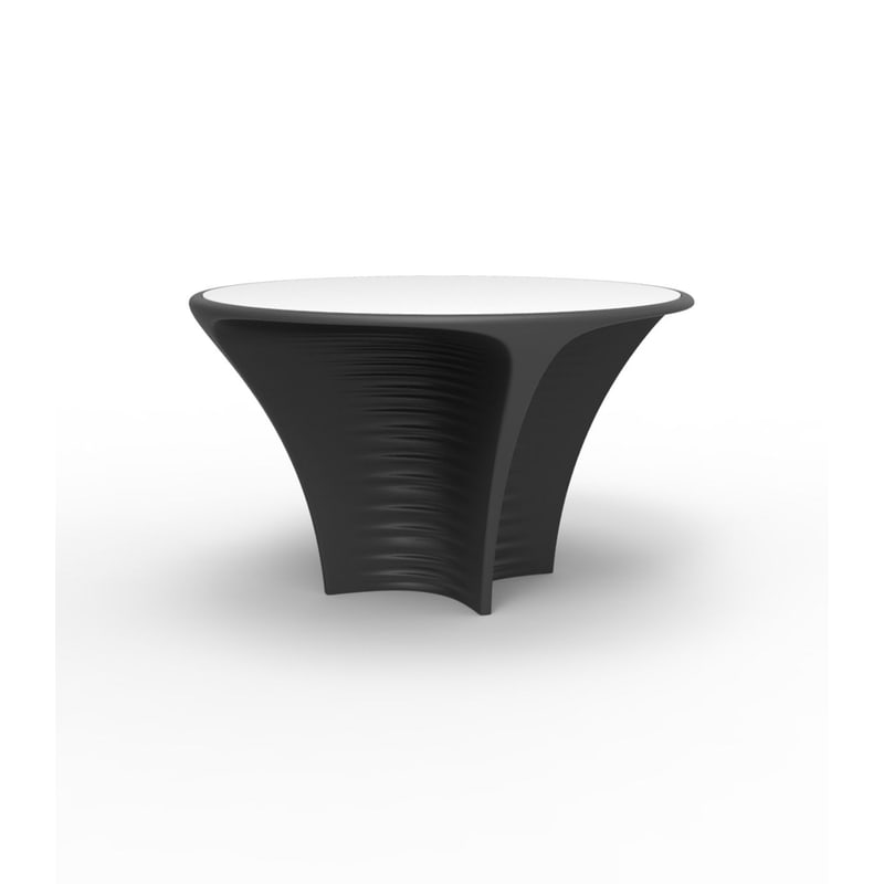 Table design in & out BIOPHILIA - anthracite