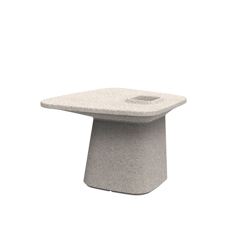 Table design in & out NOMA - écru granit