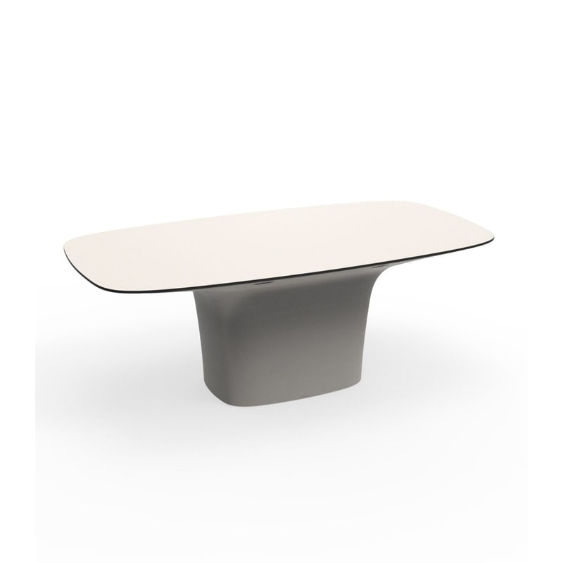 Table design in & out UFO - écru