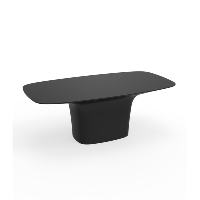 Table design in & out UFO - noir