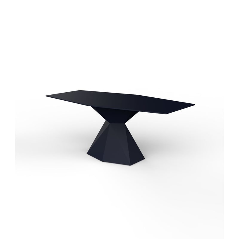 Table design in & out VERTEX - bleu
