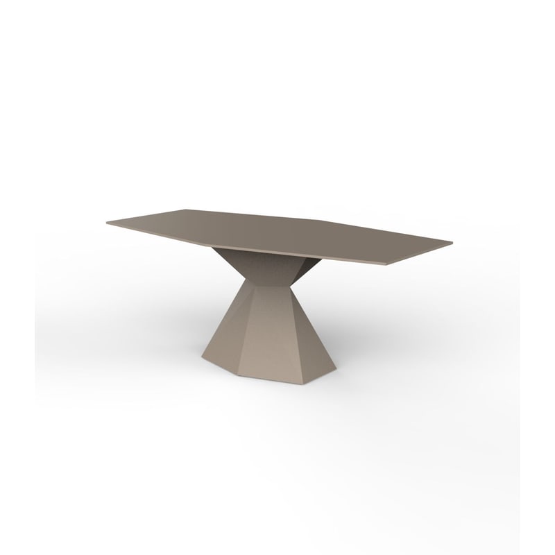 Table design in & out VERTEX - écru