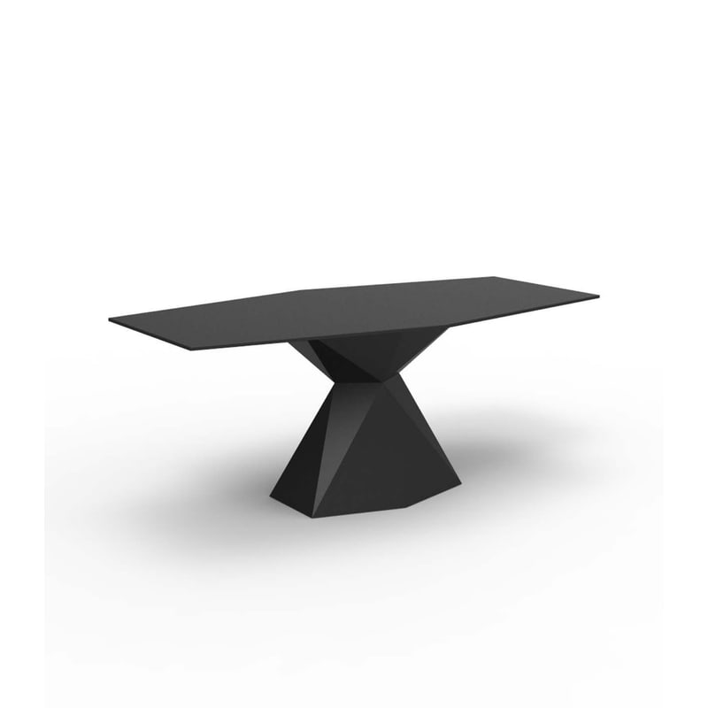 Table design in & out VERTEX - noir