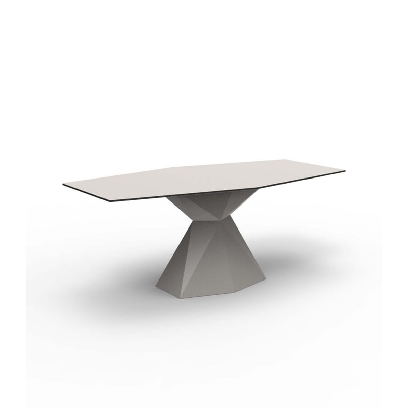 Table design in & out VERTEX - tortora