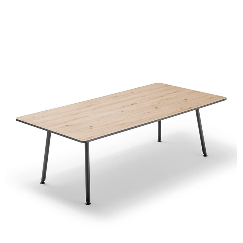 Table fixe pied métal MUVIT Forma5