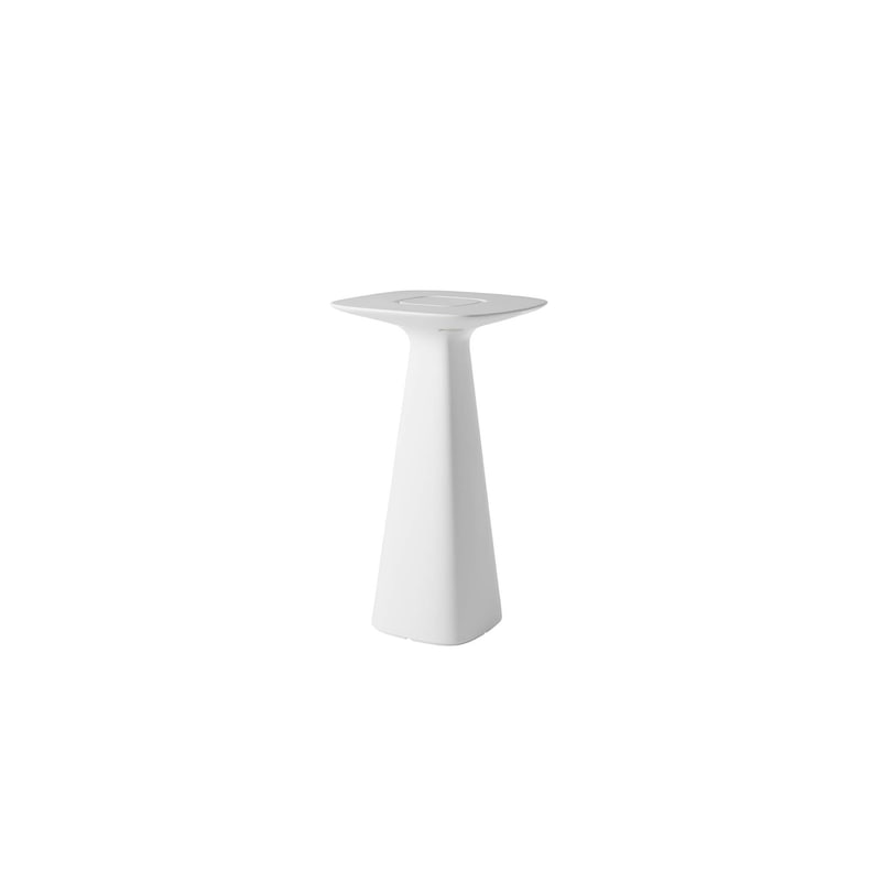 Table haute AMELIE UP - blanc