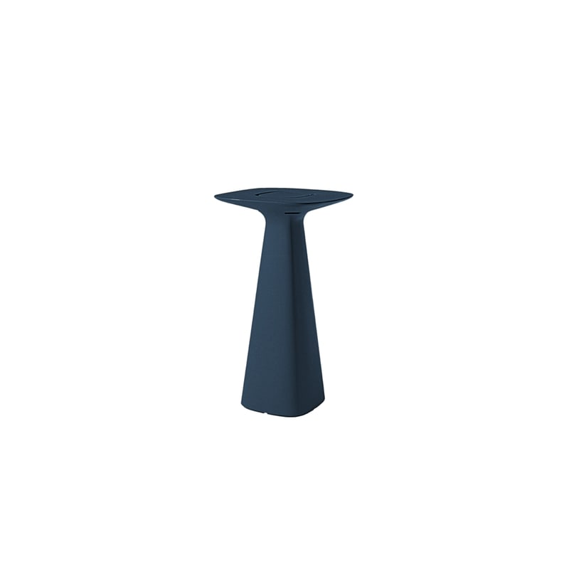 Table haute AMELIE UP - bleu profond