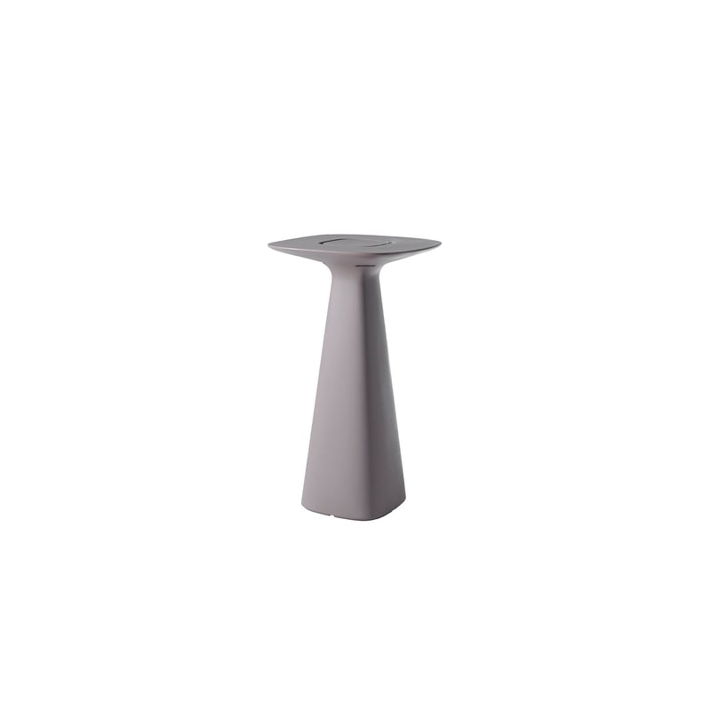 Table haute AMELIE UP - gris argile