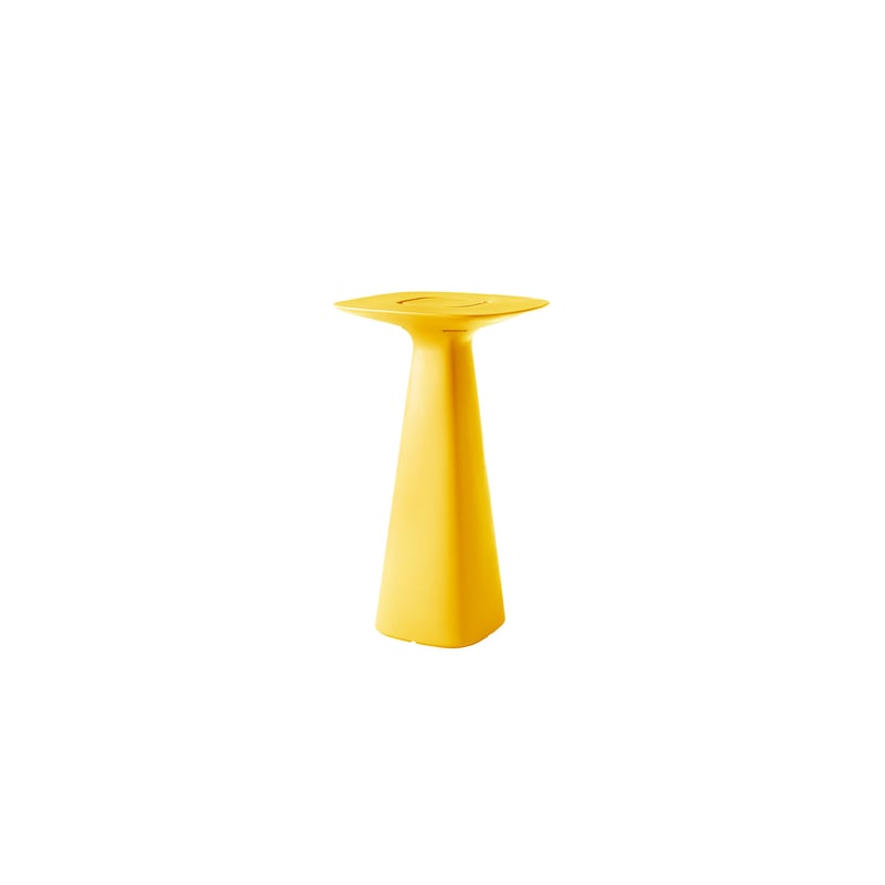 Table haute AMELIE UP - jaune