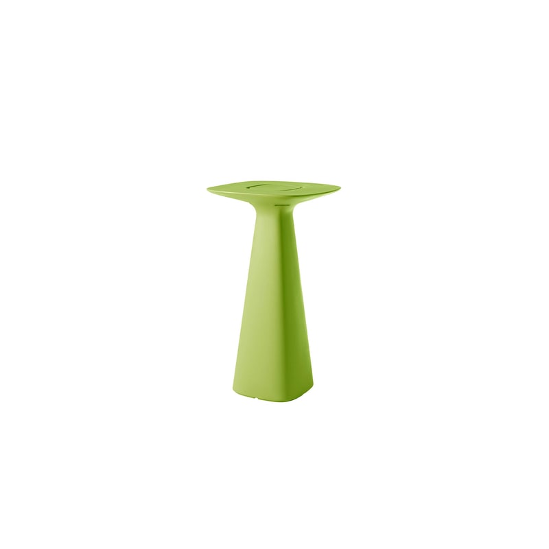 Table haute AMELIE UP - vert citron