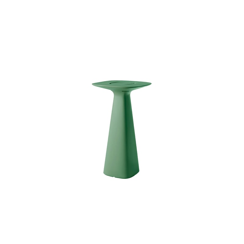 Table haute AMELIE UP - vert malva