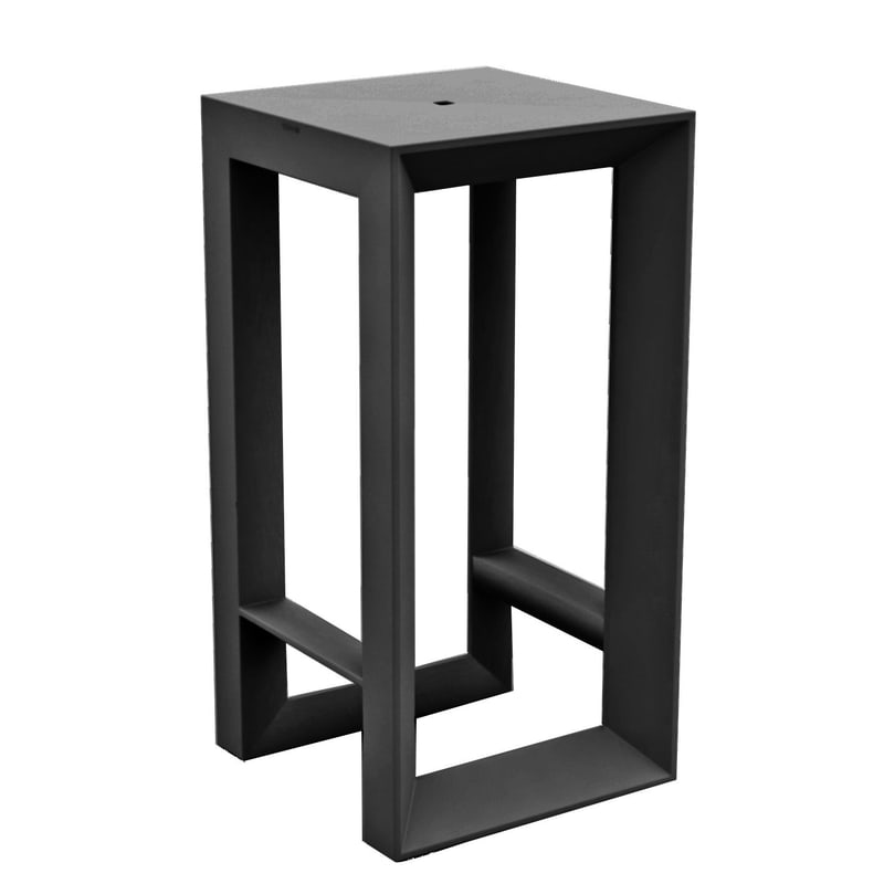 Table haute design in & out FRAME - anthracite