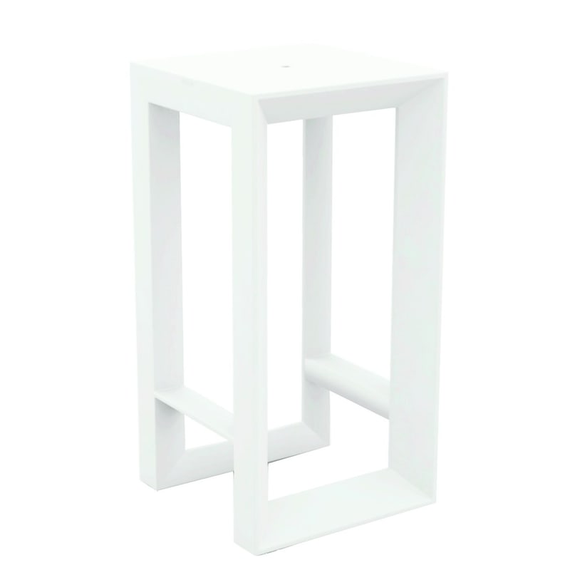 Table haute design in & out FRAME - blanc