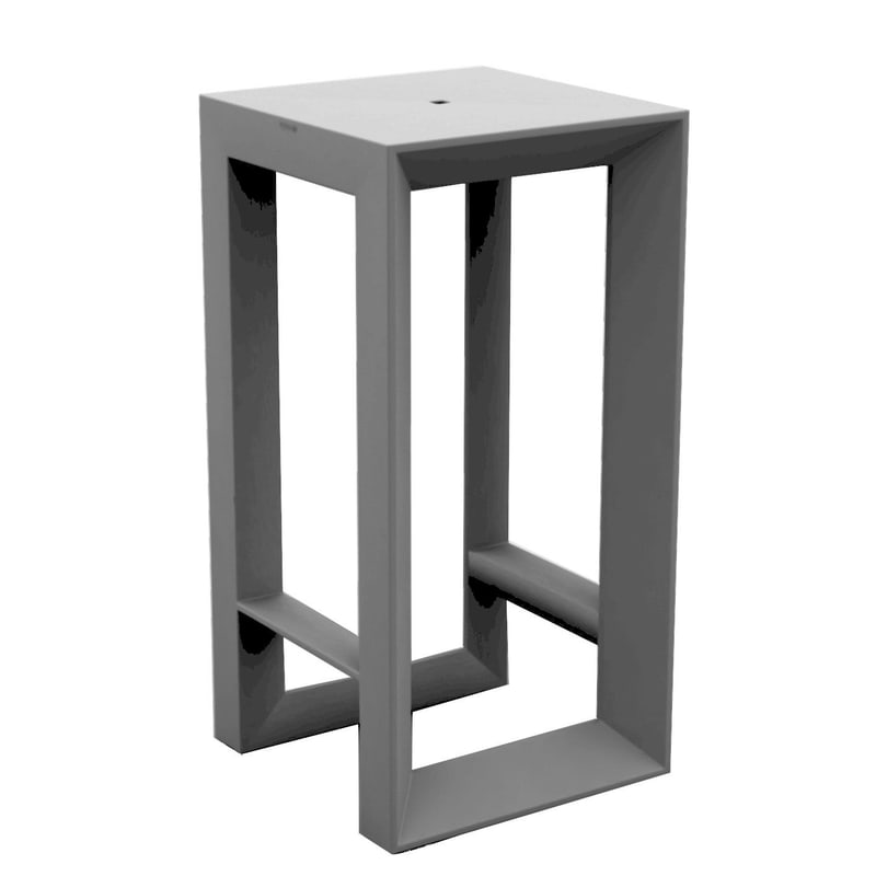 Table haute design in & out FRAME - gris