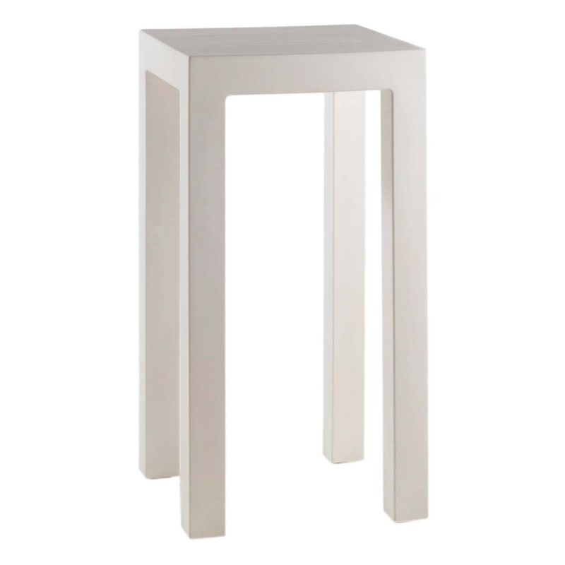 Table haute design in & out JUT - blanc