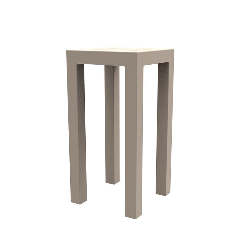 Table haute design in & out JUT - écru