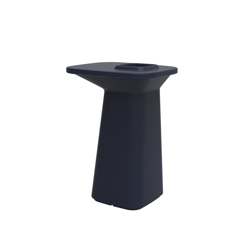 Table haute design in & out NOMA - bleu