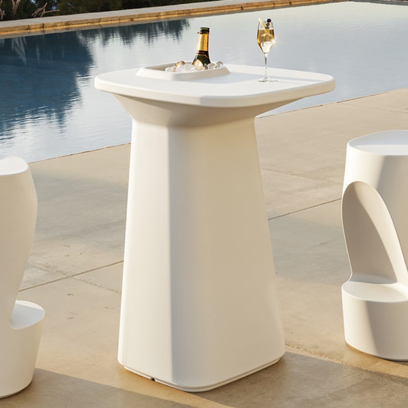 Table haute design in & out NOMA de VONDOM