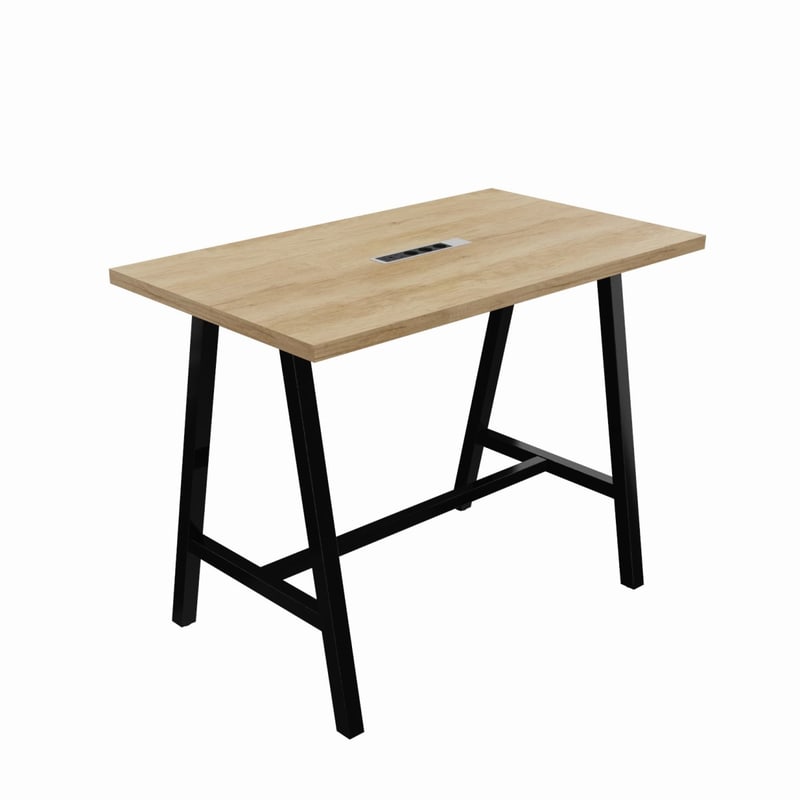 Table haute pied métal COHESION a/ mediabox