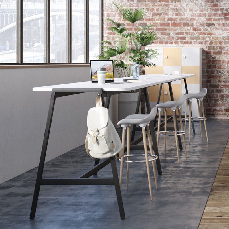 Table haute rectangulaire ALTO