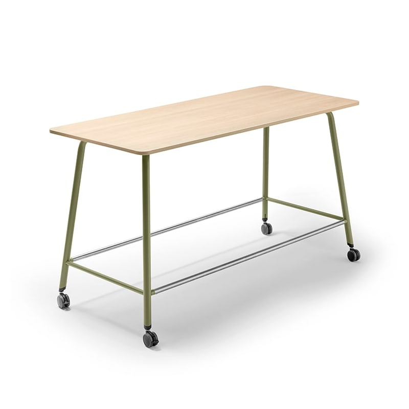 Table haute sur roulettes MUVIT Forma 5