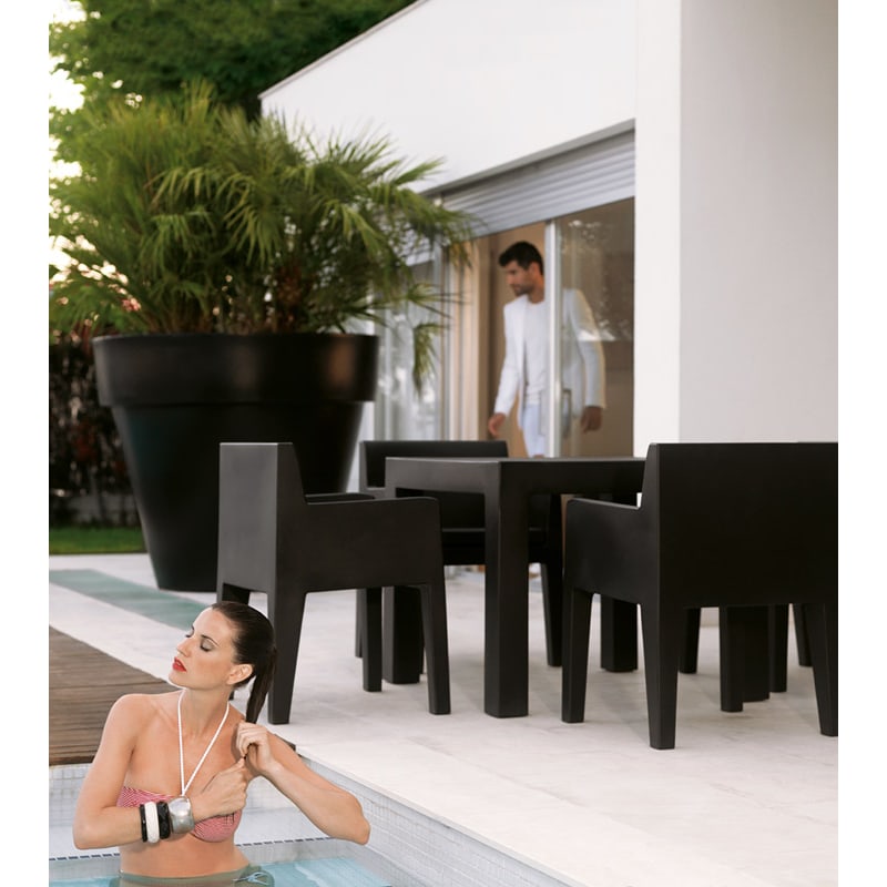 Table indoor-outdoor 90x90 JUT de VONDOM