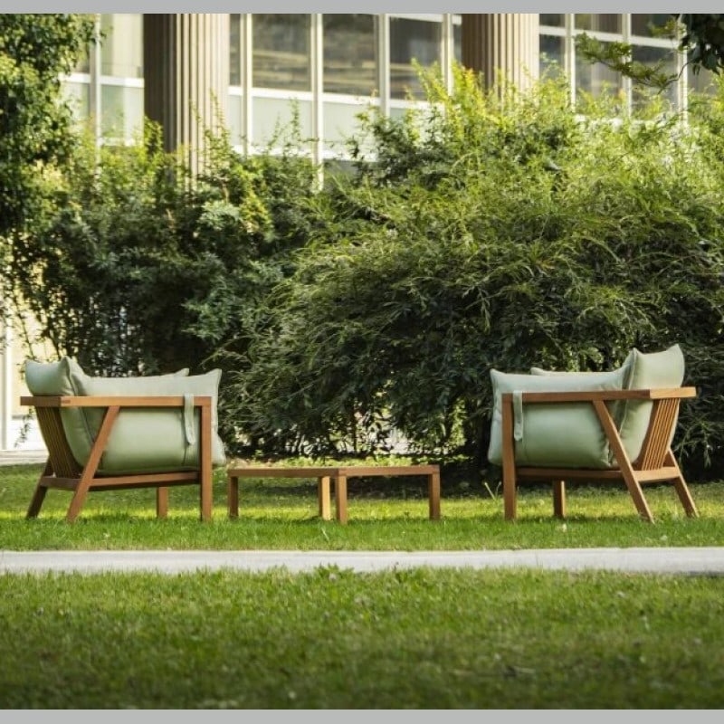 Table rectangulaire en bois UMOMOKU