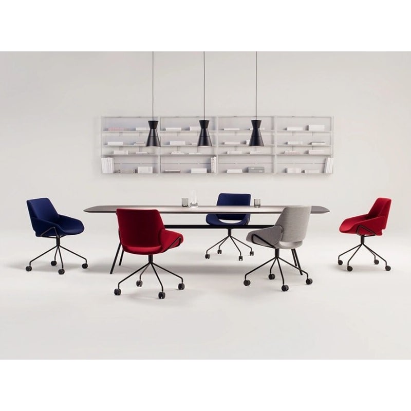 Table rectangulaire pied métal STRAIN FENIX