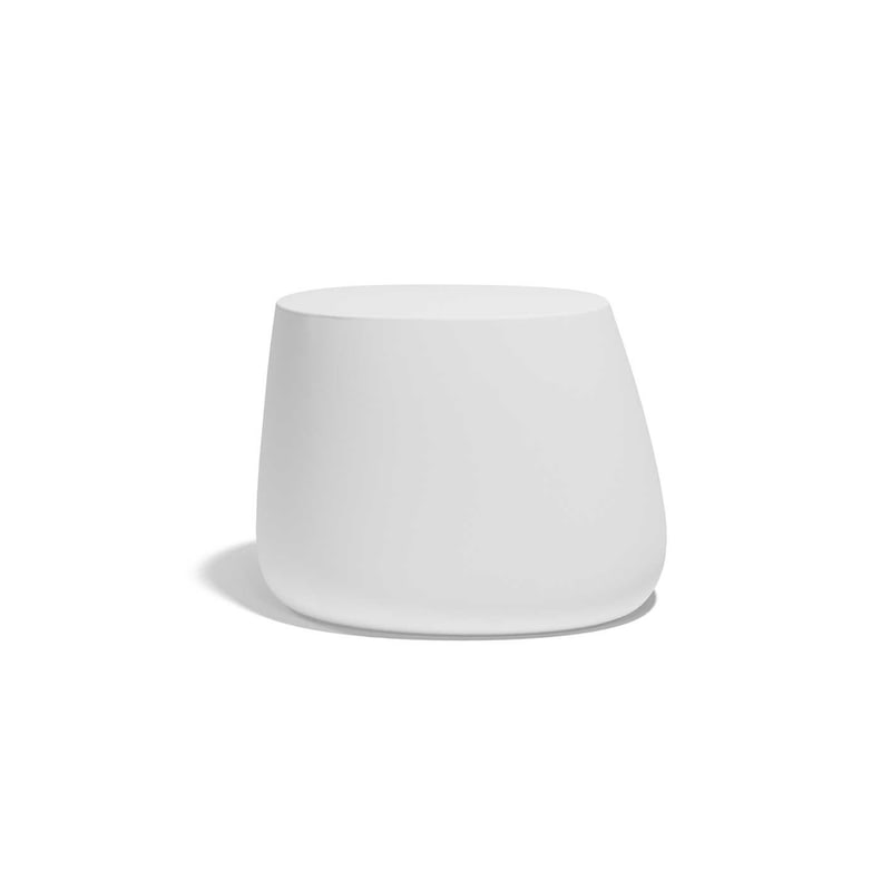 Table STONE 69x63x50 - blanc