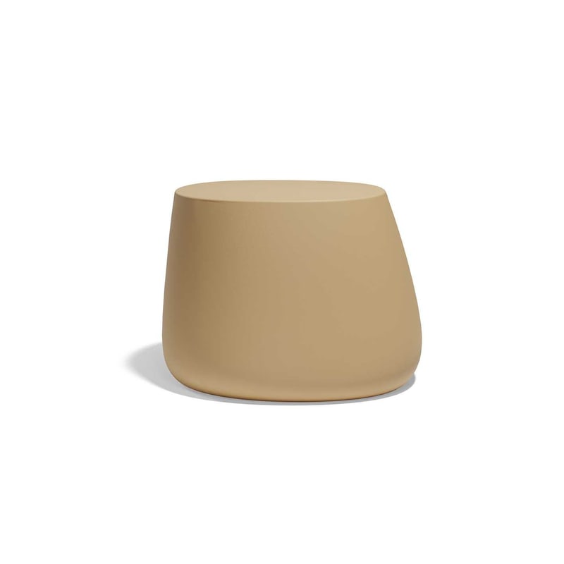 Table STONE 69x63x50 - camel