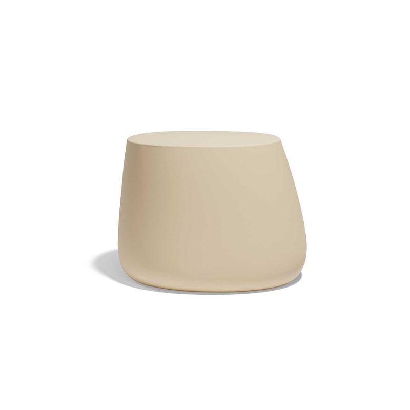 Table STONE 69x63x50 - crème