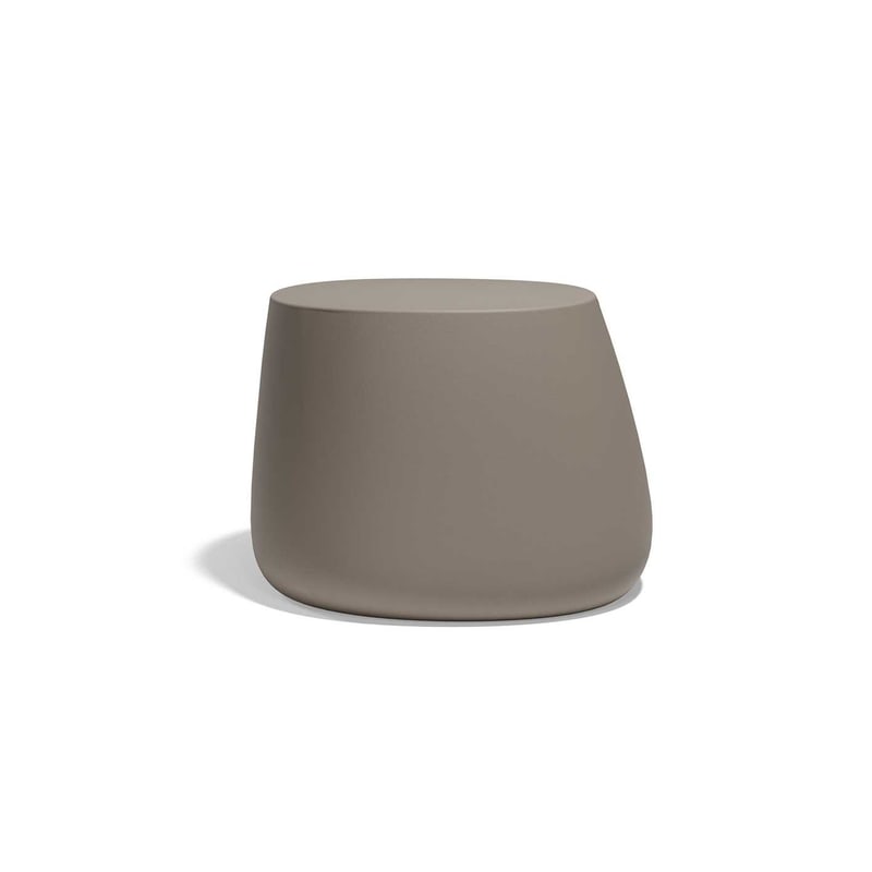 Table STONE 69x63x50 - tortora