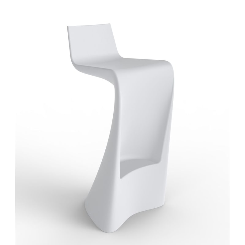 Tabouret de bar design WING - ice