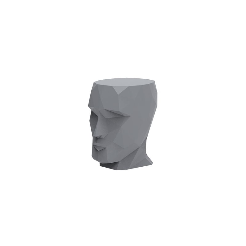 Tabouret design in & out ADAN - gris
