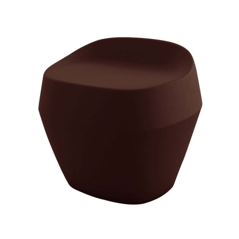Tabouret design in & out NOMA - marron