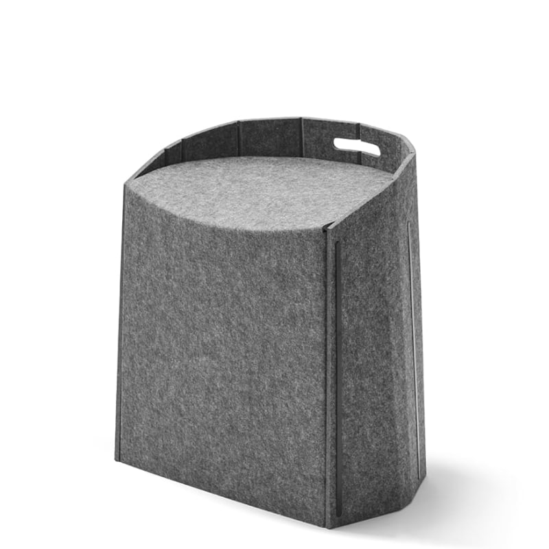 Tabouret en feutre MUVIT Forma 5