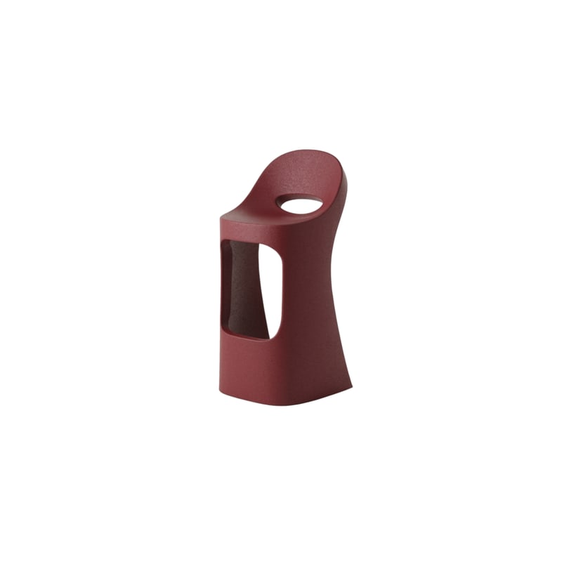 Tabouret haut AMELIE SIT UP - rouge hibiscus