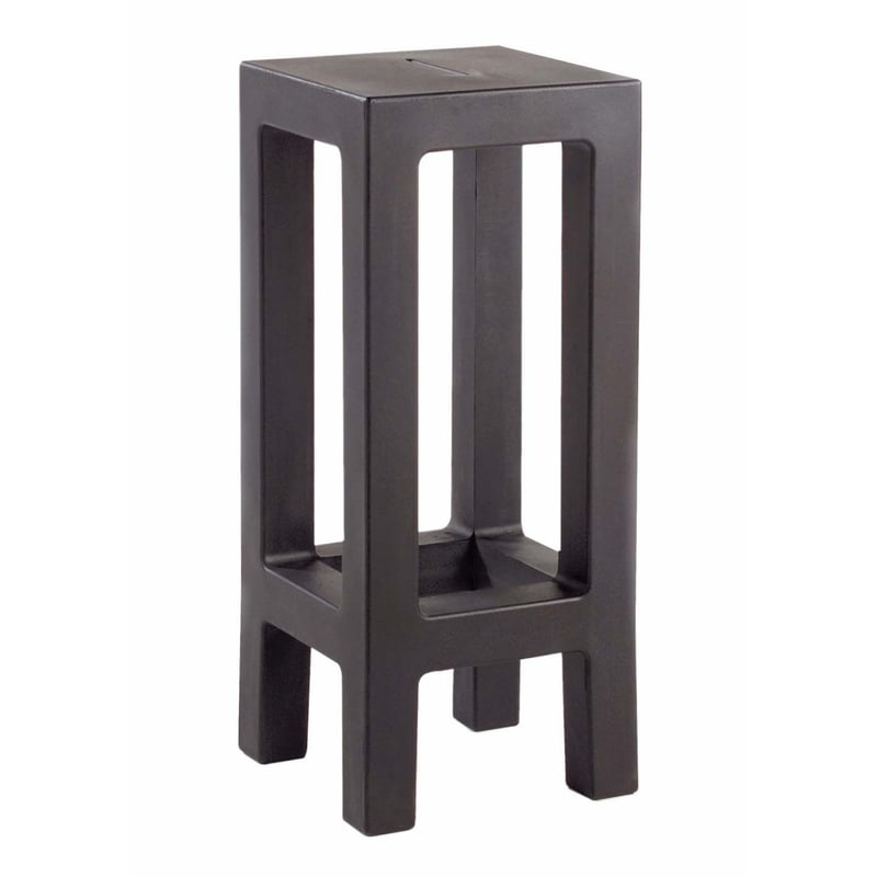 Tabouret haut design in & out JUT - anthracite